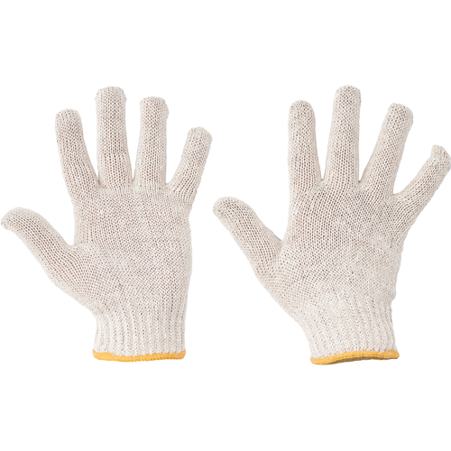 Kokvilnas trikotazas pirkstaini
